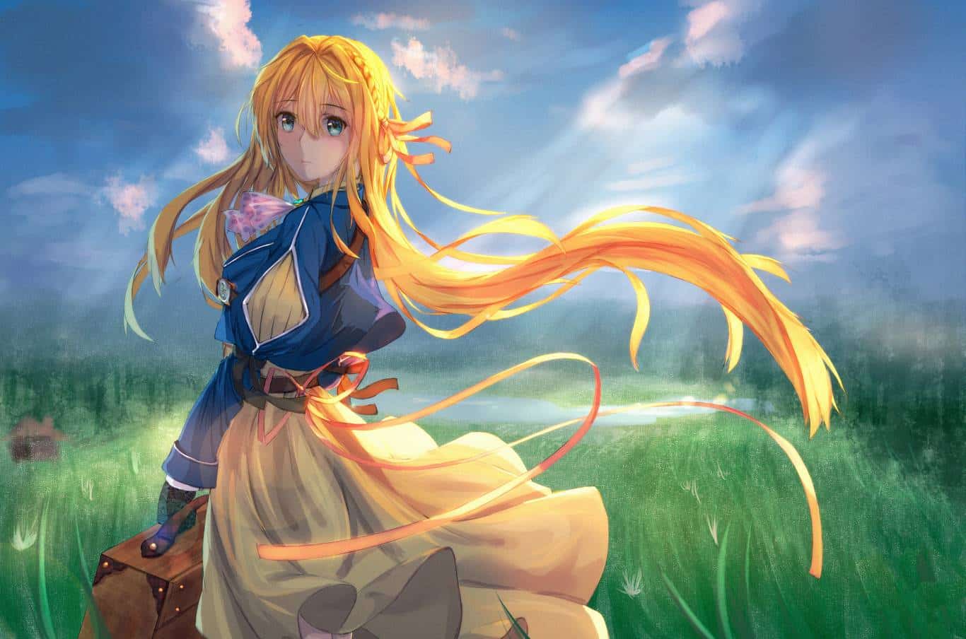 Violet Evergarden hình đẹp fanart
