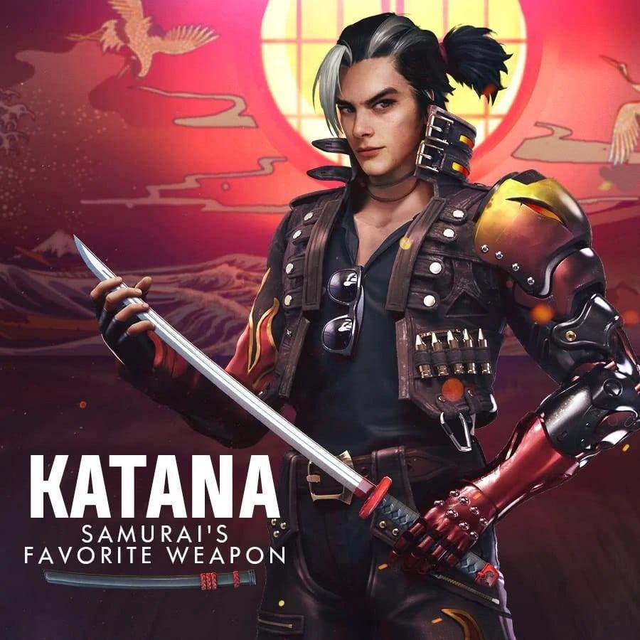 Ảnh Free Fire nhân vật Hayato Đẹp Nhất