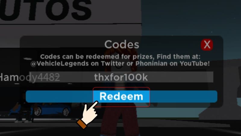 Các bạn nhấn vào Redeem để nhận phần thưởng.