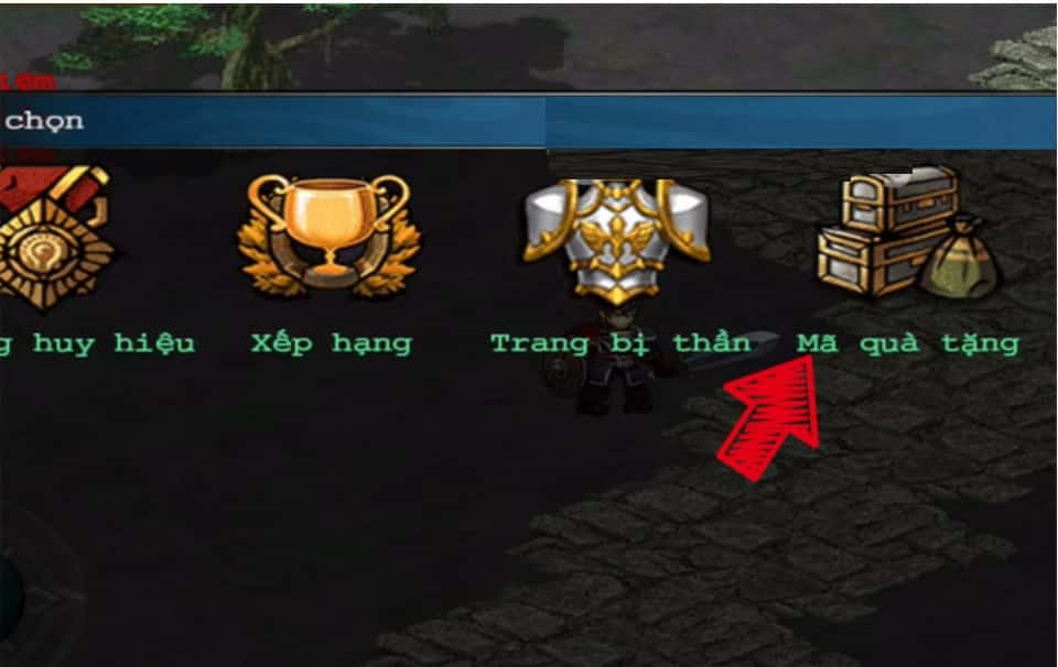 Chọn mã quà tặng