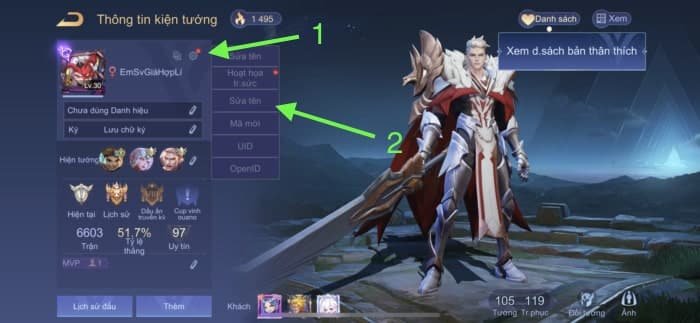 Click biểu tượng răng cưa