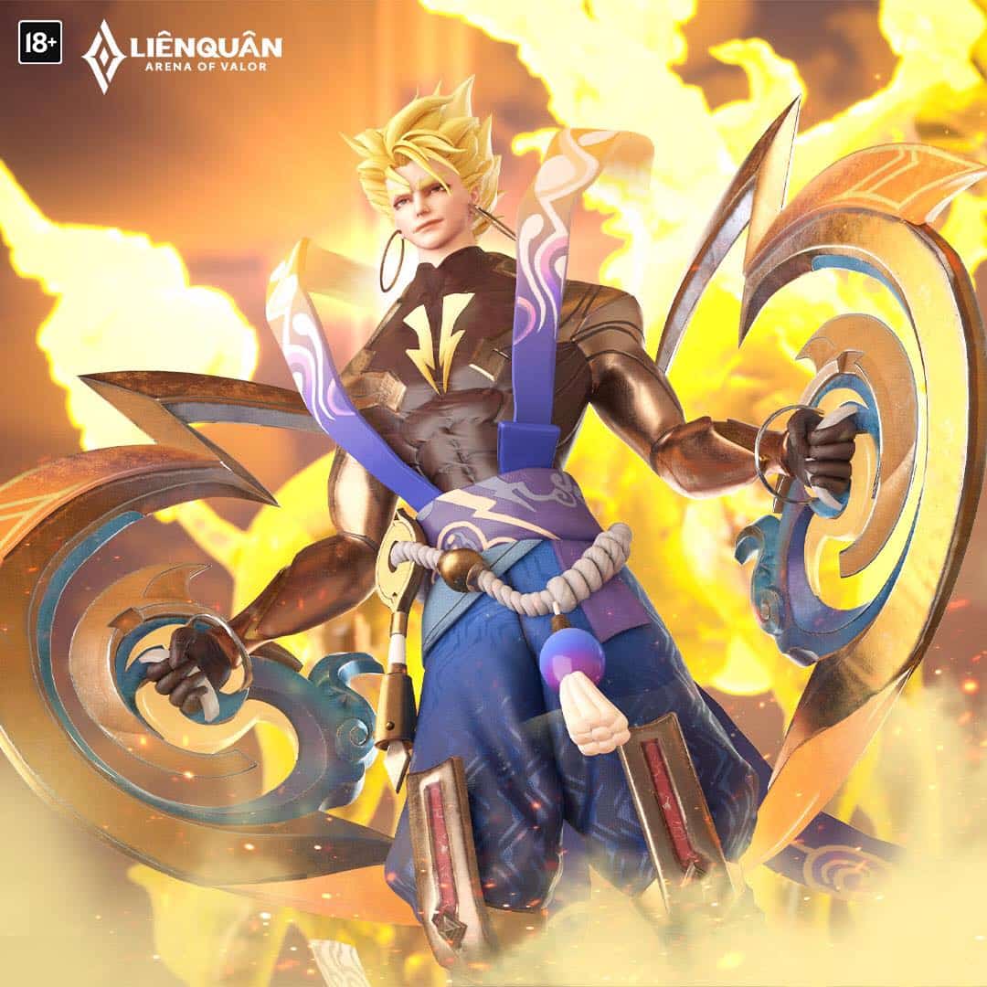 Ảnh Nakroth Lôi Quang Sứ 4K