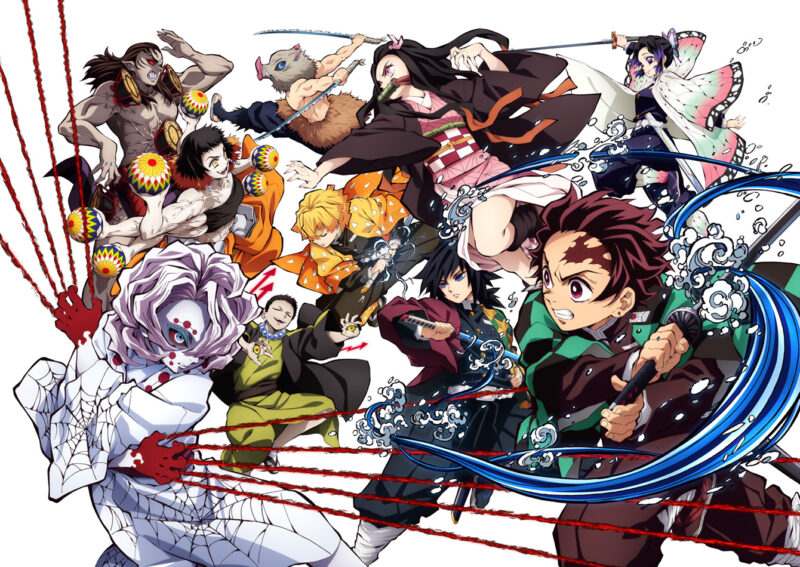 Ảnh anime TGDQ và gia đình nhện