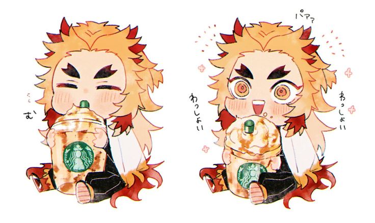 Hình Rengoku chibi lầy lội