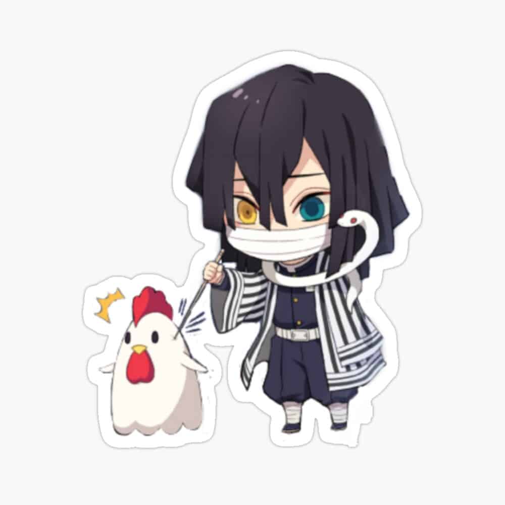Hình Xà trụ chibi dễ thương đáng yêu