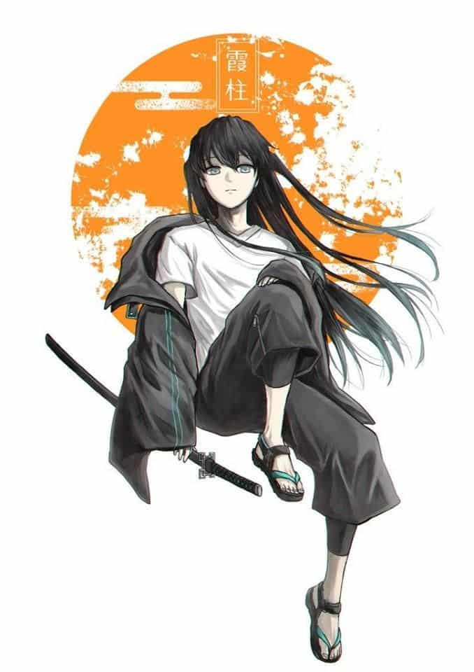 Hình ảnh Muichirou đẹp ngầu