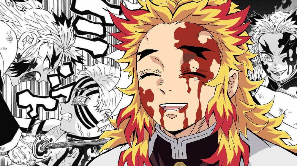 Hình ảnh anime Rengoku chết ấn tượng