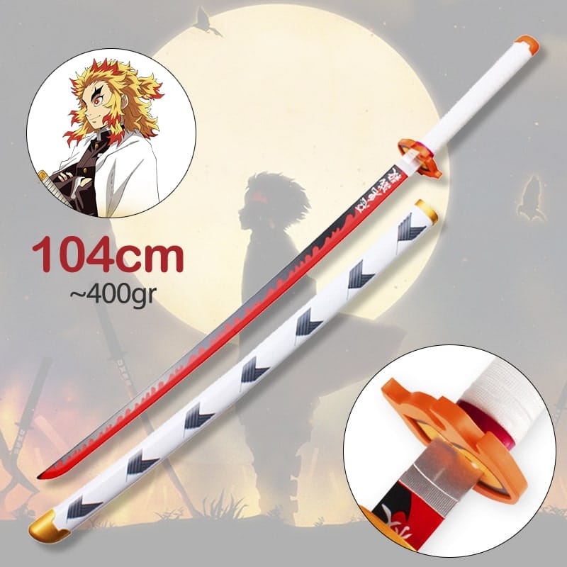 Hình kiếm Rengoku chi tiết