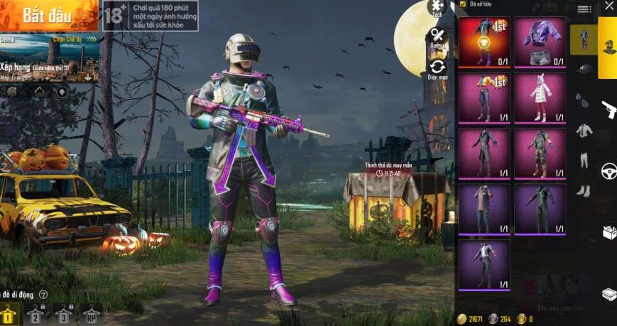Ảnh ACC Pubg Vip độc đáo