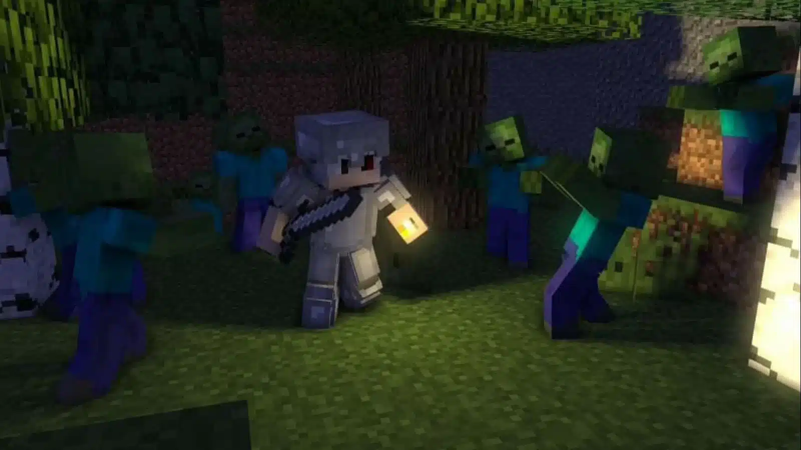 Ảnh Zombie Minecraft độc đáo nhất