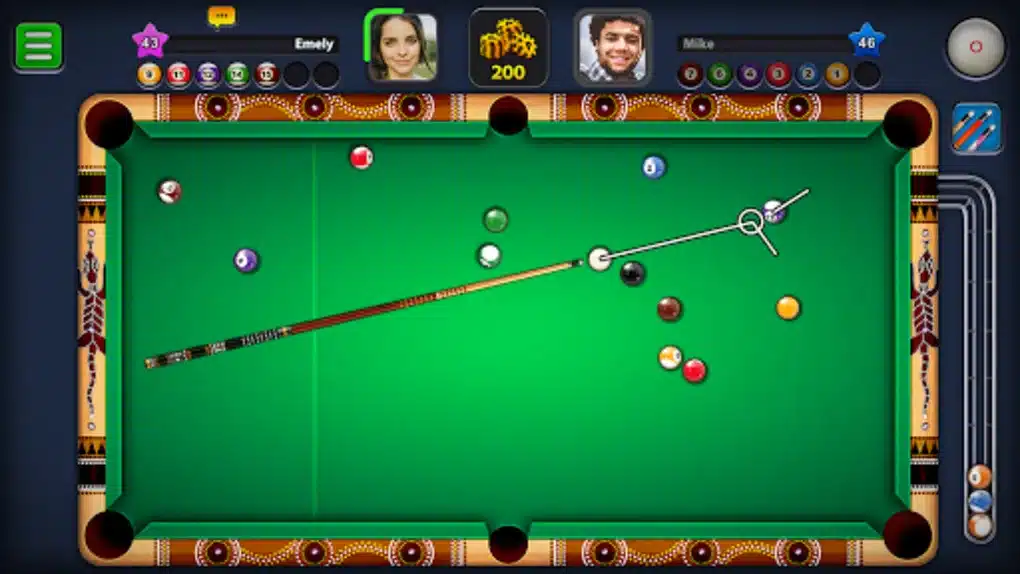 Ảnh chơi 8 Ball Pool độc đáo
