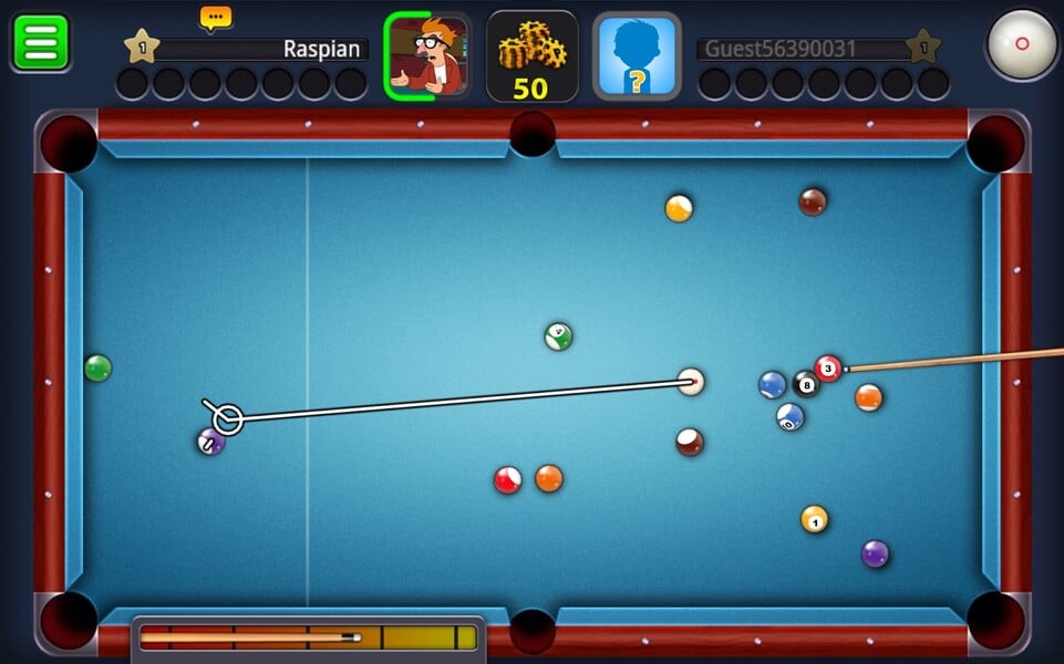 Ảnh chơi 8 Ball Pool thú vị