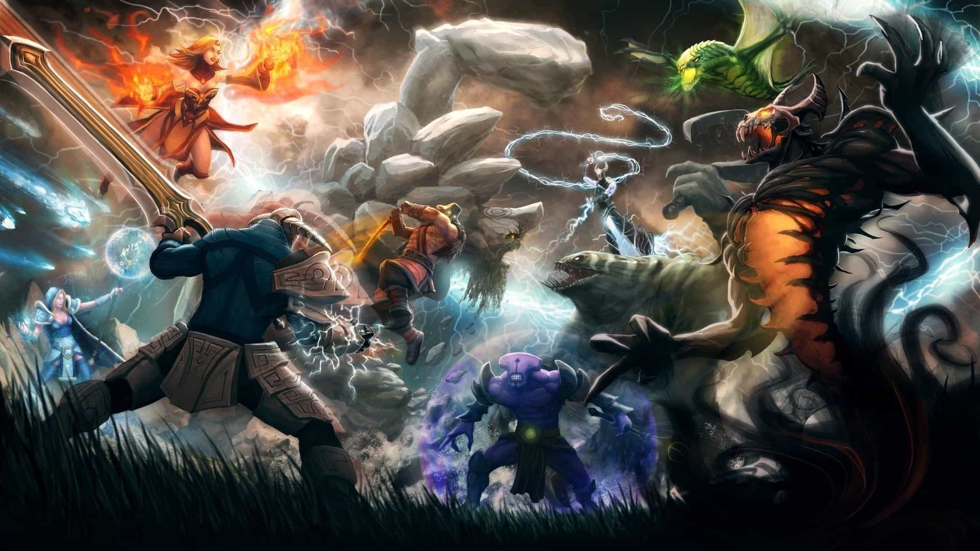 Ảnh nền game 3D sinh động