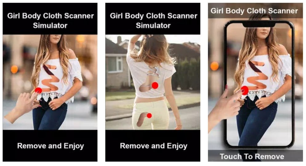 App xóa quần áo Girl Cloth Remover
