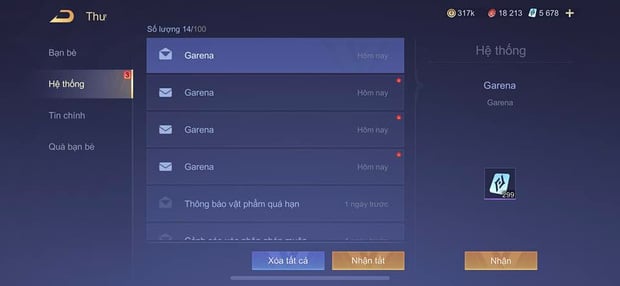 Hình ACC có nhiều quân huy Liên Quân chất nhất