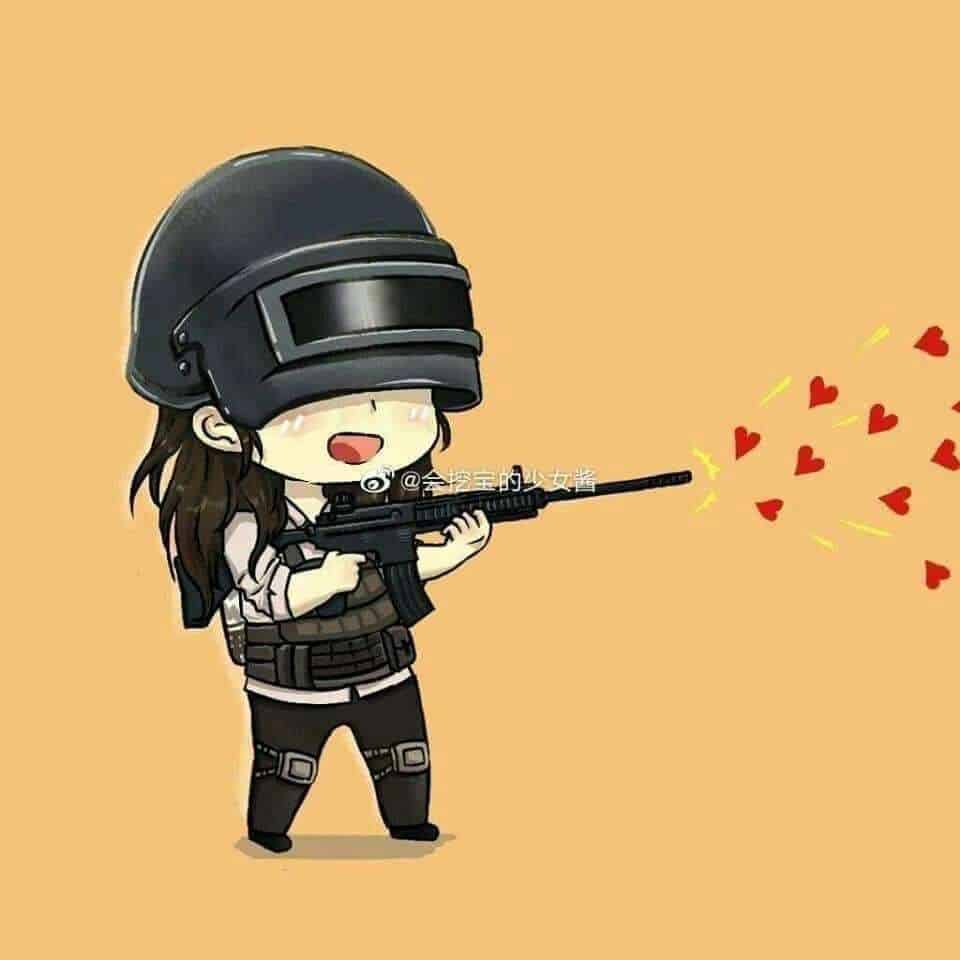 Hình Pubg chibi cute dễ thương