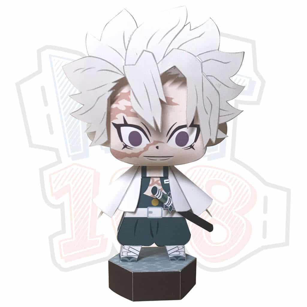 Hình Sanemi Shinazugawa chibi ấn tượng nhất