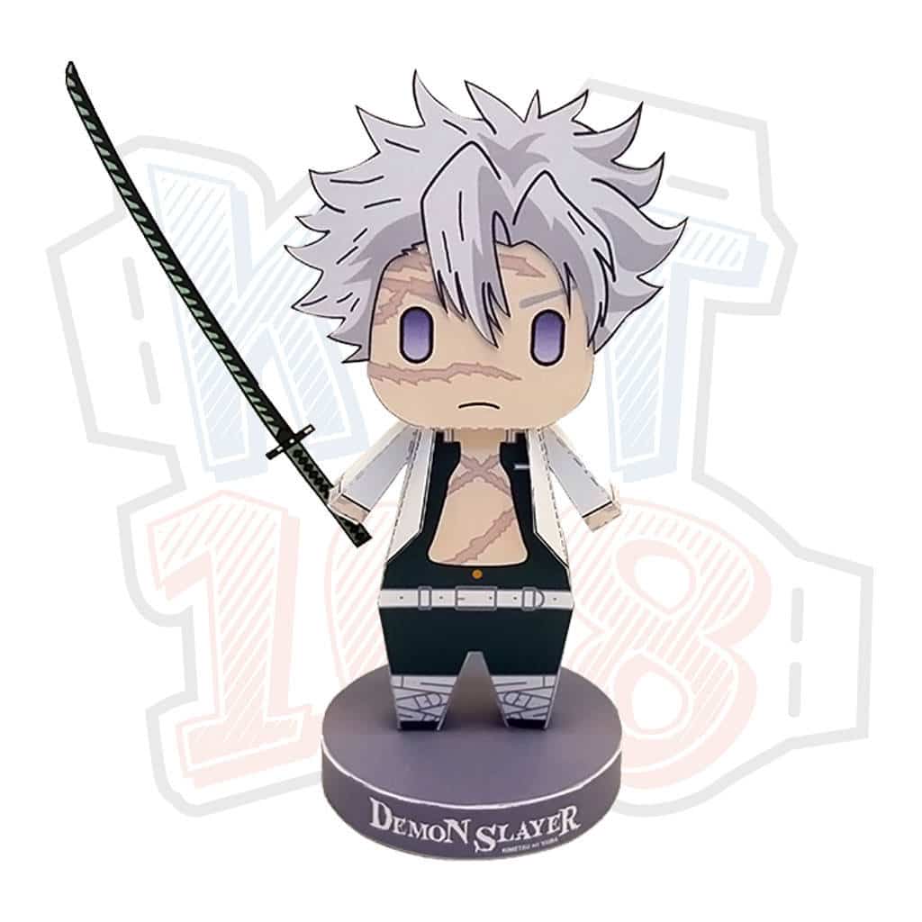 Hình Sanemi Shinazugawa chibi siêu dễ thương