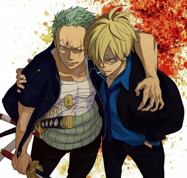 Hình Sanji và Zoro cực ngầu