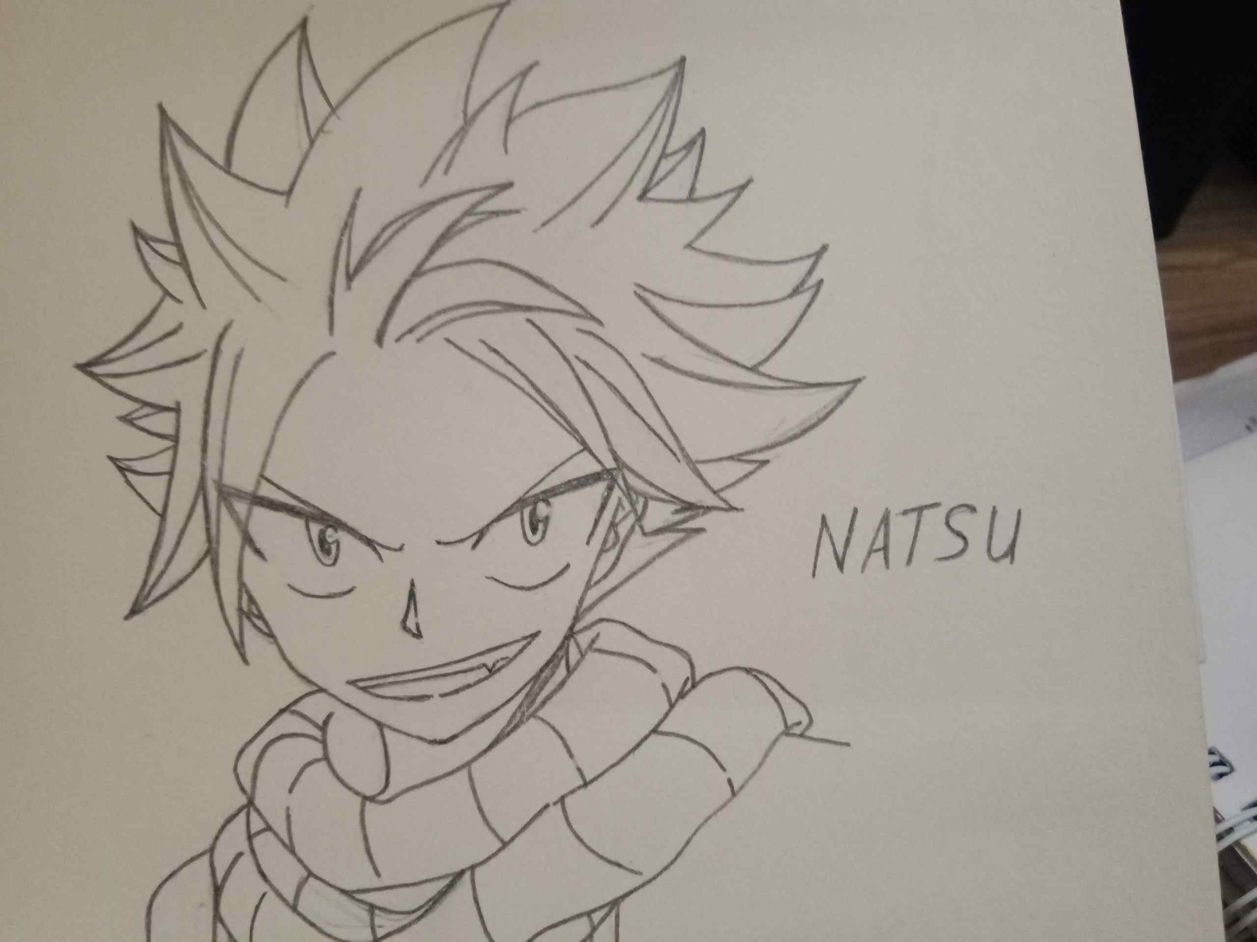 Hình Vẽ Natsu