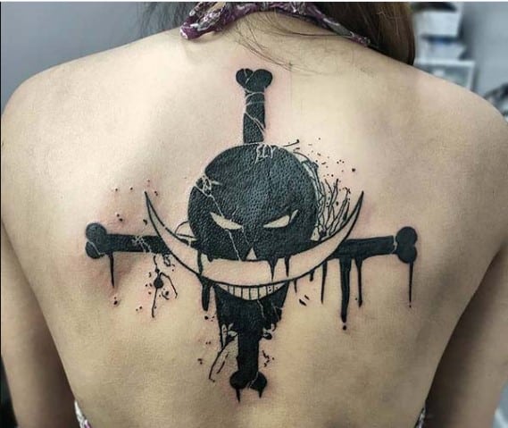 Hình Xăm Vua Hải Tặc Ngầu
