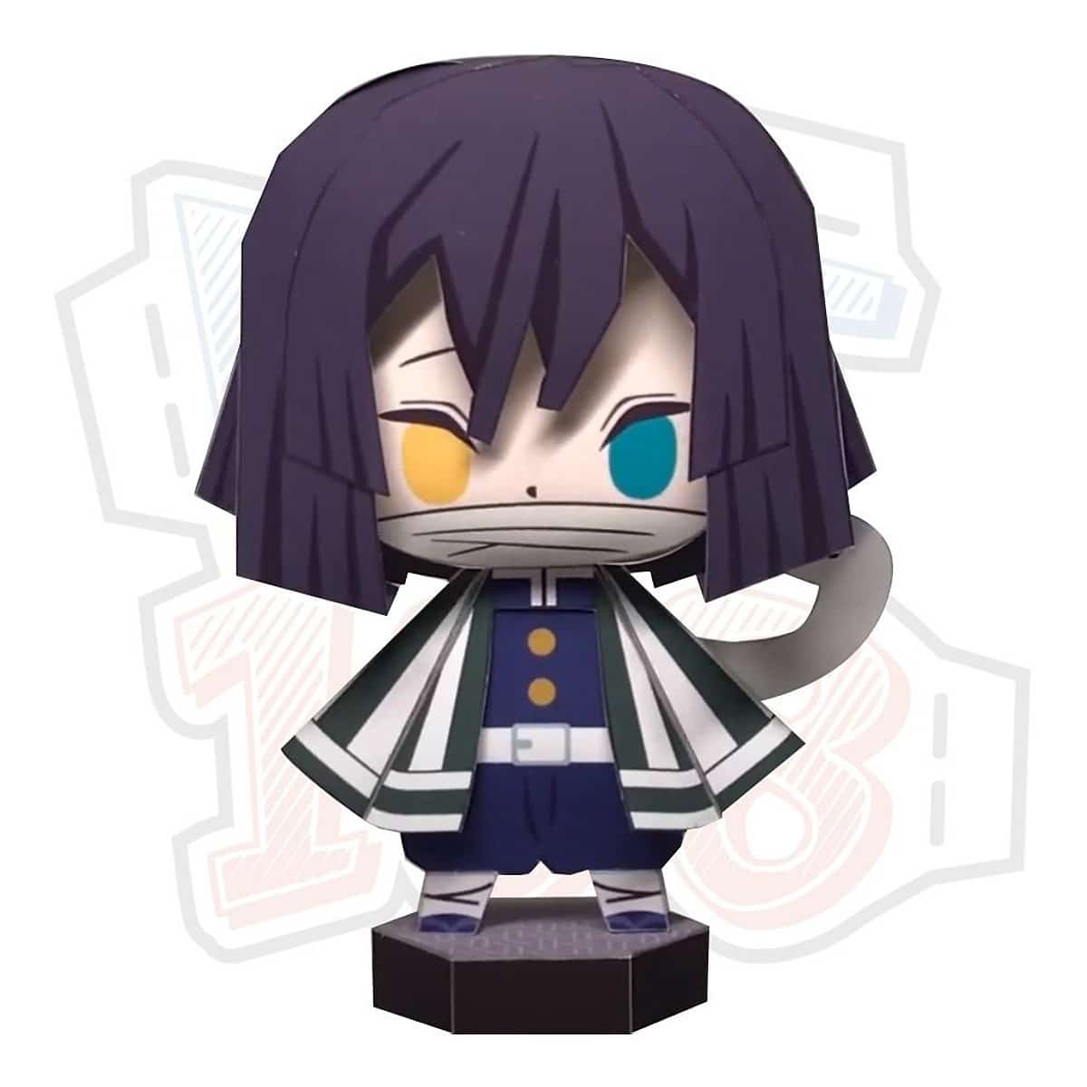 Hình anh chàng Obanai chibi đẹp nhất