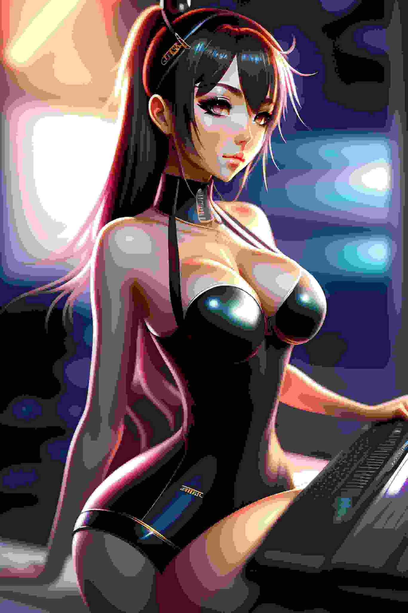 Hình anime gái xinh cởi đồ cực đẹp