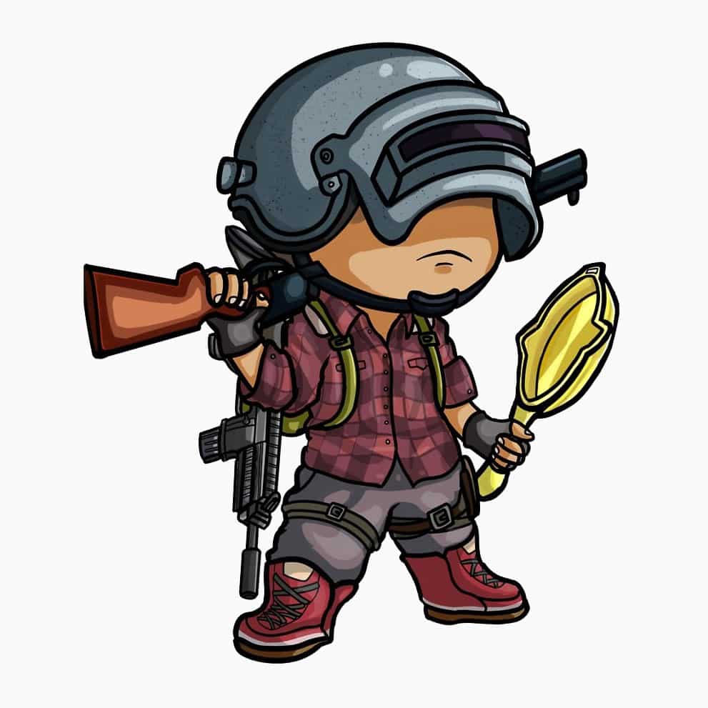 Hình avatar PUBG HD ngộ nghĩnh