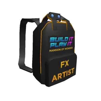 Hình balo Artist trong trò chơi Roblox