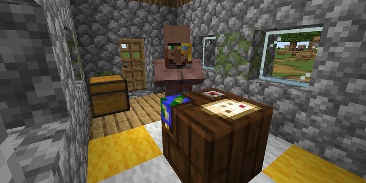 Hình dân làng Minecraft đẹp độc lạ
