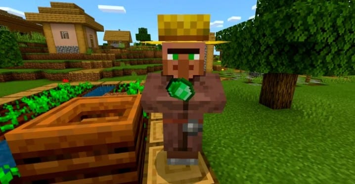 Hình dân làng Minecraft đẹp độc lạ