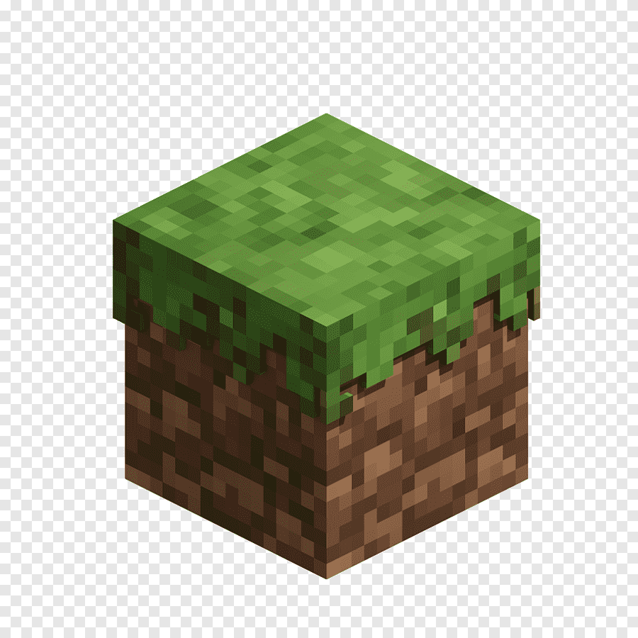 Hình khối đất Minecraft độc đáo