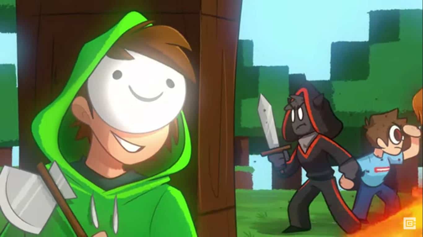 Hình nền Dream Minecraft ấn tượng