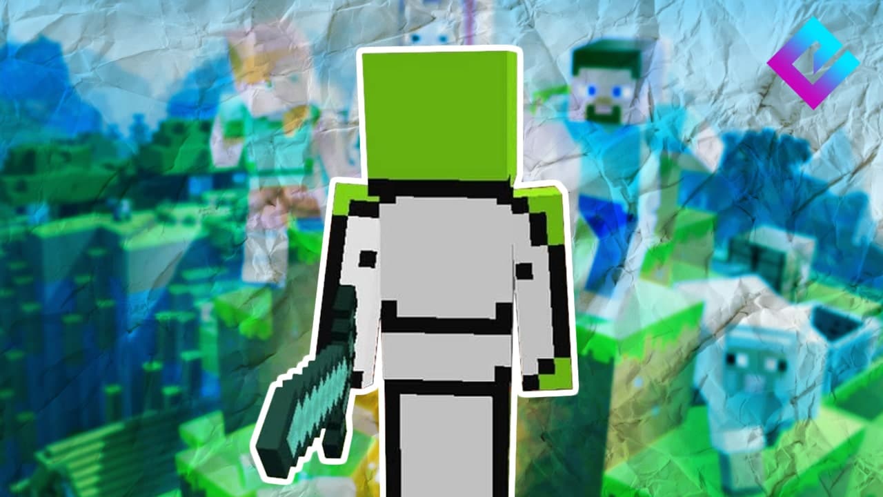 Hình nền Dream Minecraft đáng yêu