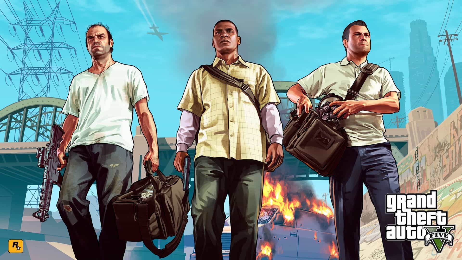 Hình nền GTA 5 cho máy tính cực đẹp