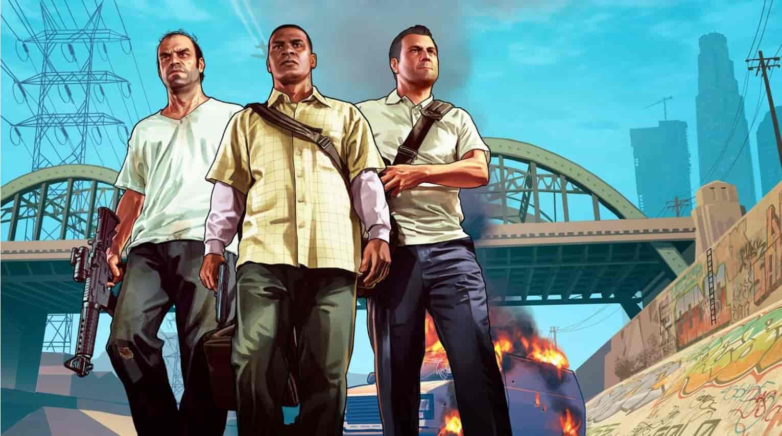 Hình nền GTA 5 cho máy tính ngầu lòi