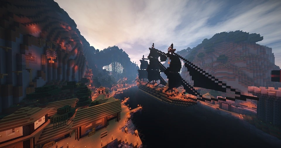 Hình nền Minecraft 4K sinh động