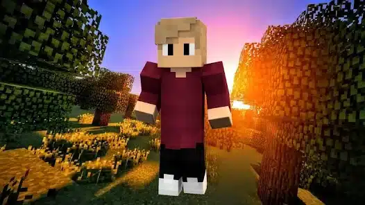 Hình nhân vật Minecraft nam ngầu