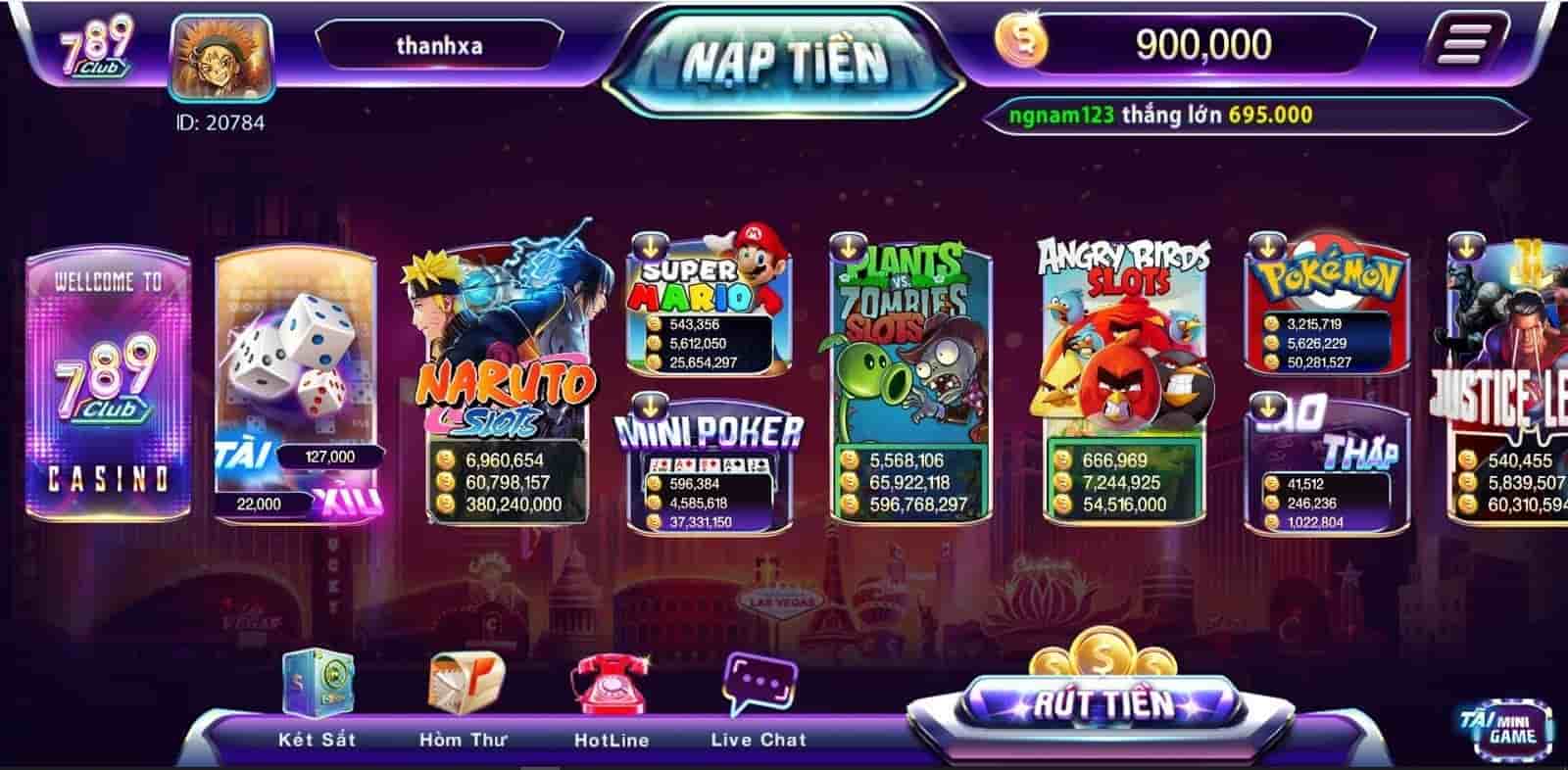 Hình tài xỉu 789 club đẹp nhất
