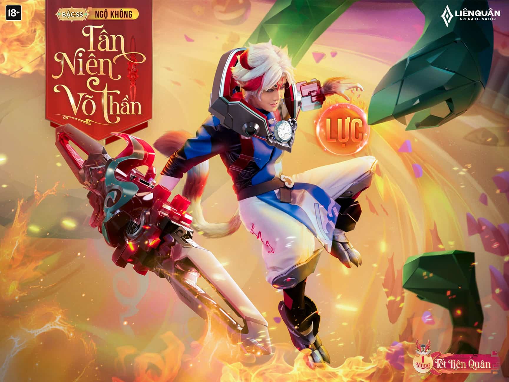 Hình tướng Ngộ Không Tân Niên Võ Thần đặc sắc nhất