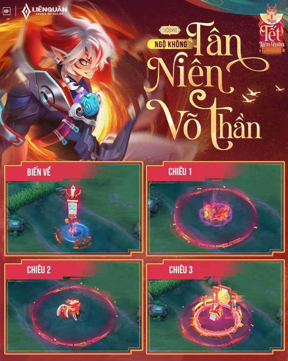 Hình tướng Ngộ Không Tân Niên Võ Thần độc đáo nhất