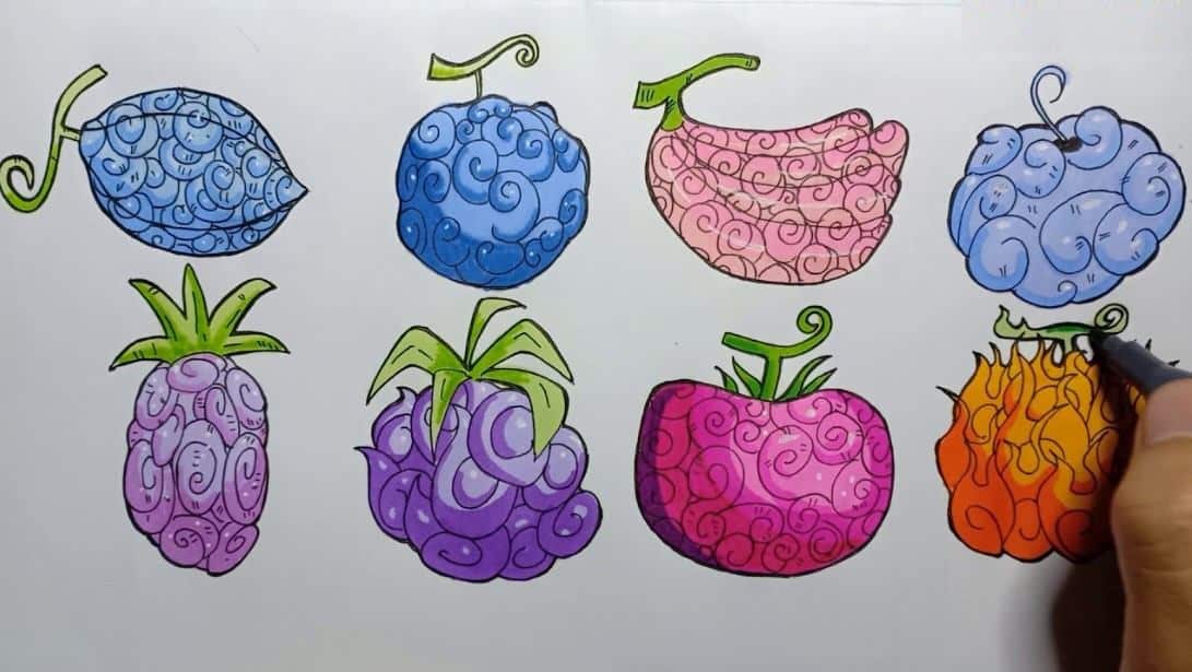 Hướng Dẫn Vẽ Các Trái Ác Quỷ Blox Fruit