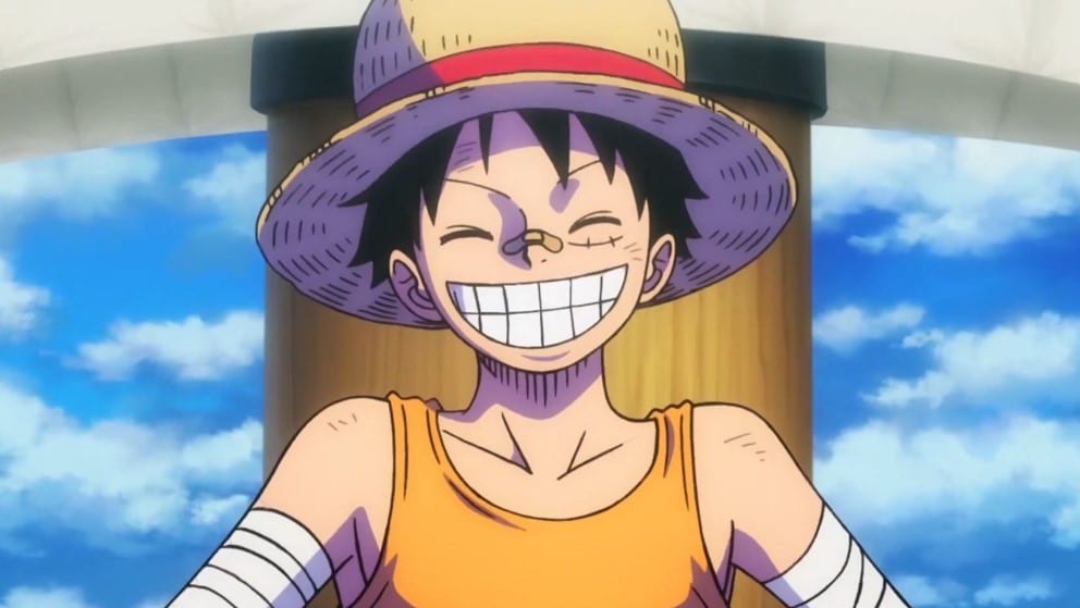 Ảnh Luffy Gear 100 Cười Đáng Yêu