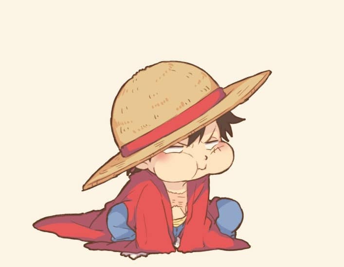 Ảnh Luffy Gear 6 Chibi Cute
