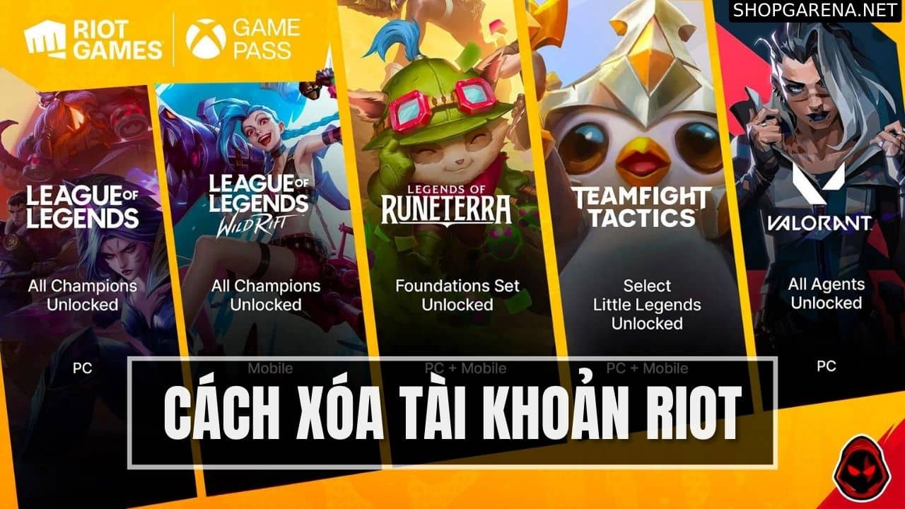 Cach Xoa Tai Khoan Riot