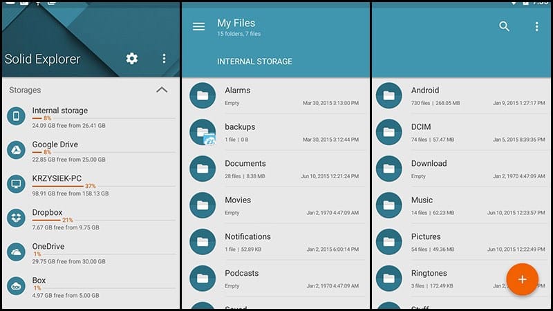 Cài đặt Solid Explorer - ứng dụng quản lý file, hỗ trợ người dùng xuất file apk