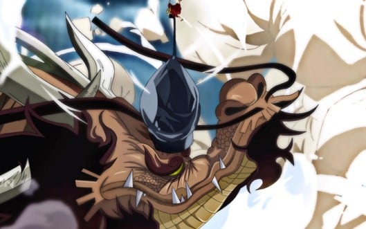 Hình Luffy Đấm Kaido