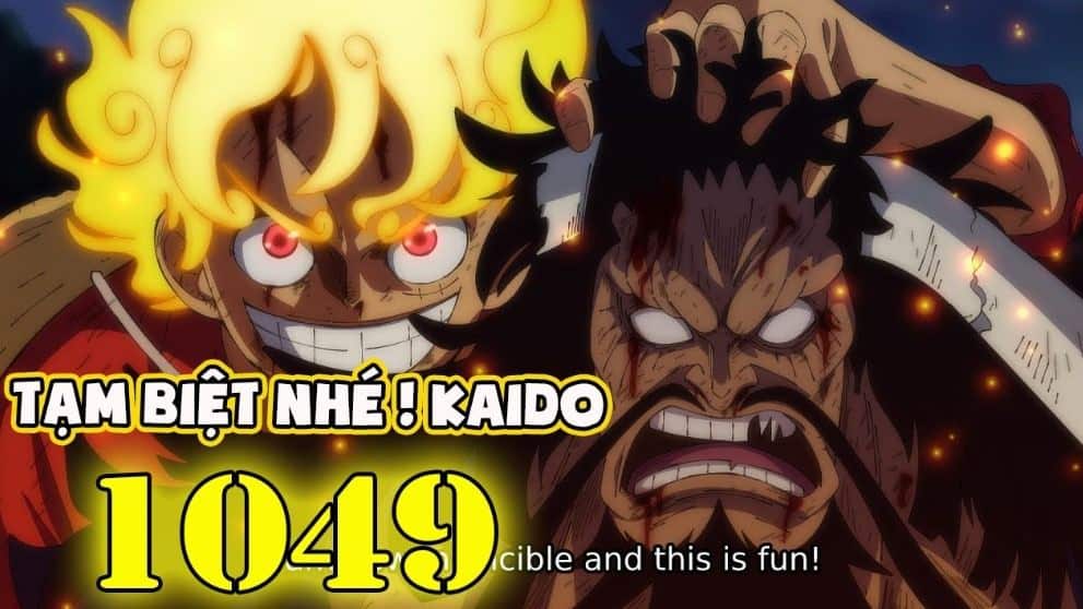 Hình Luffy Đánh Bại Kaido