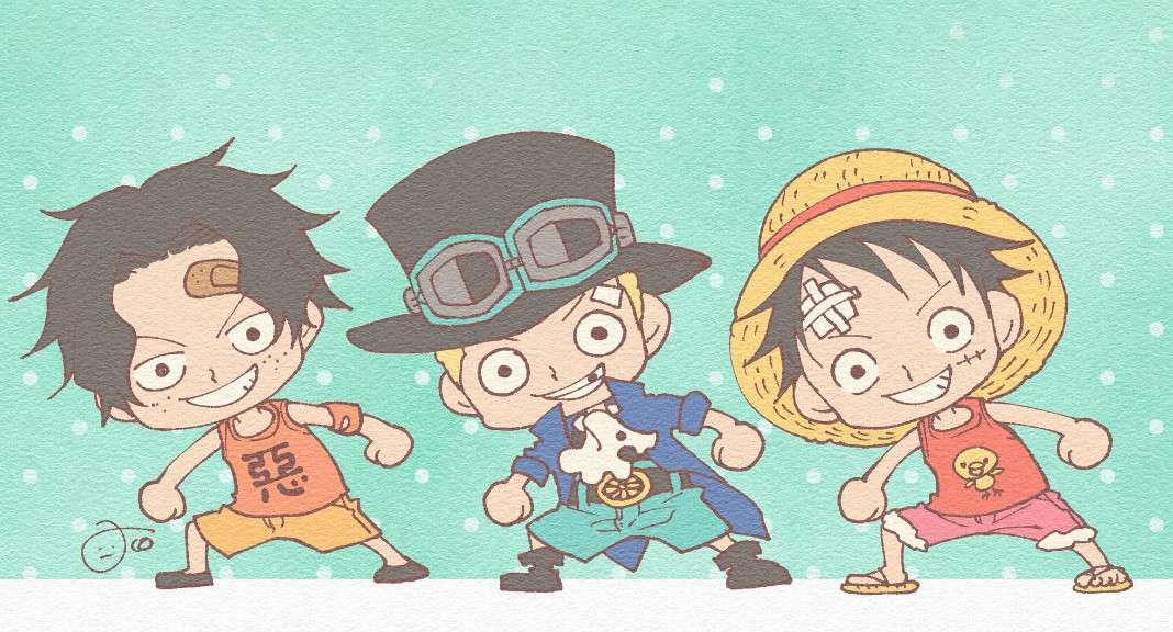 Hình NV Luffy Chibi Cute