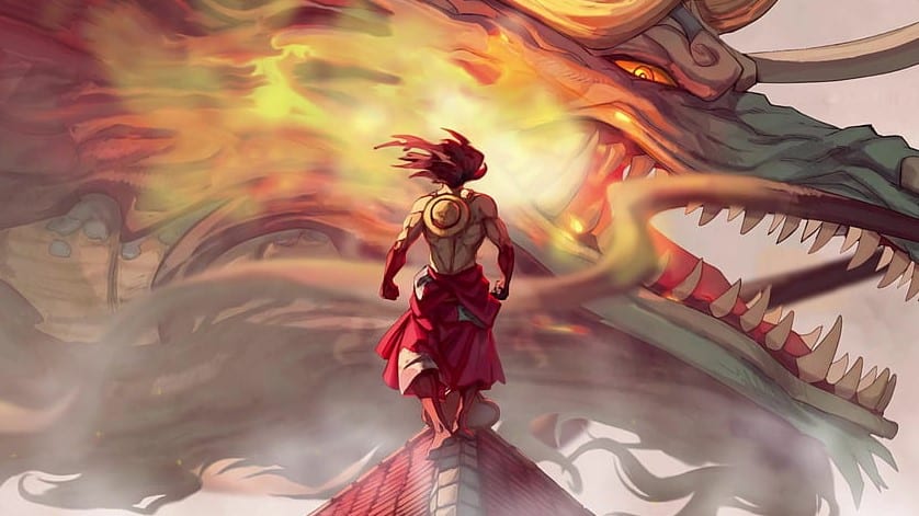 Hình Nền Luffy Vs Kaido